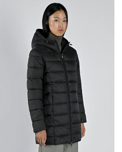 Chaqueta Reversible Moosonee largo negro Canadian