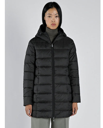 Chaqueta Reversible Moosonee largo negro Canadian