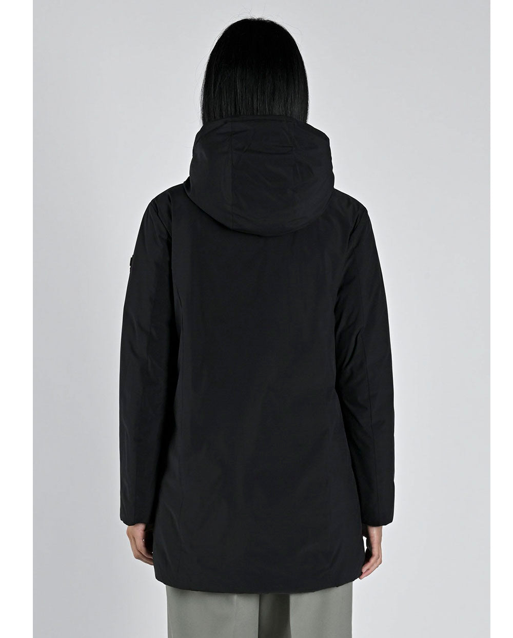 Chaqueta Reversible Moosonee largo negro Canadian