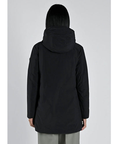 Chaqueta Reversible Moosonee largo negro Canadian