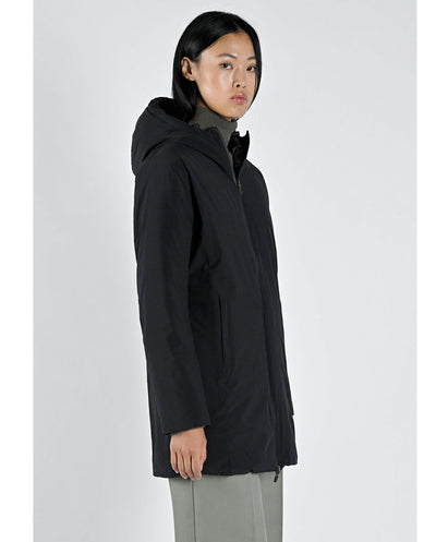 Chaqueta Reversible Moosonee largo negro Canadian