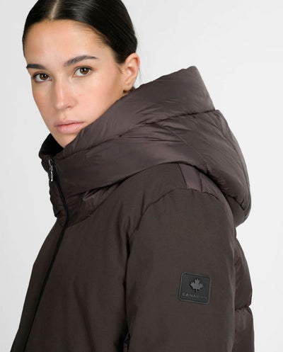 Abrigo Lytton black coffee Canadian Classics