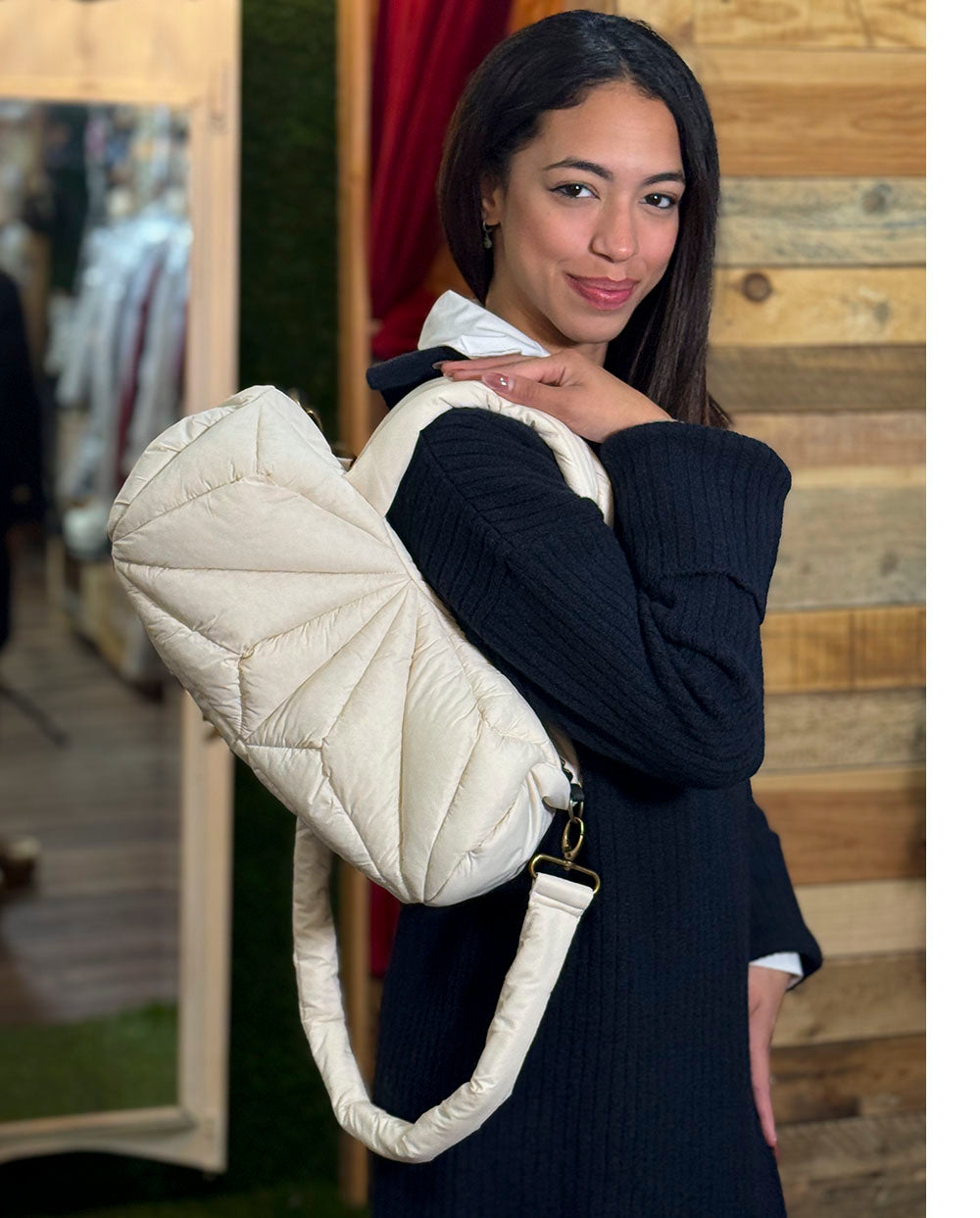 Bolso Diamond blanco Canadian