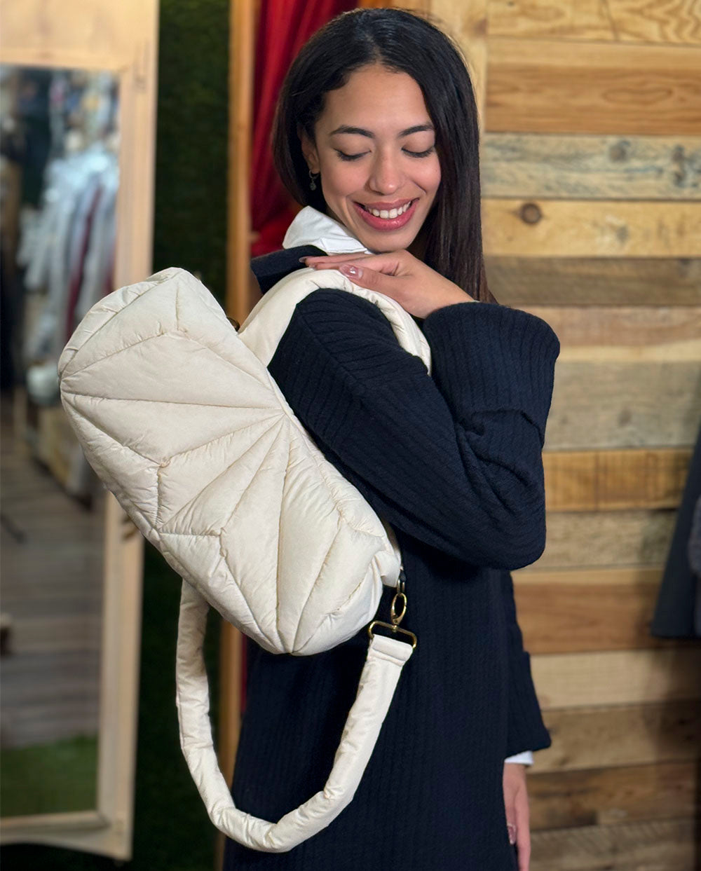 Bolso Diamond blanco Canadian
