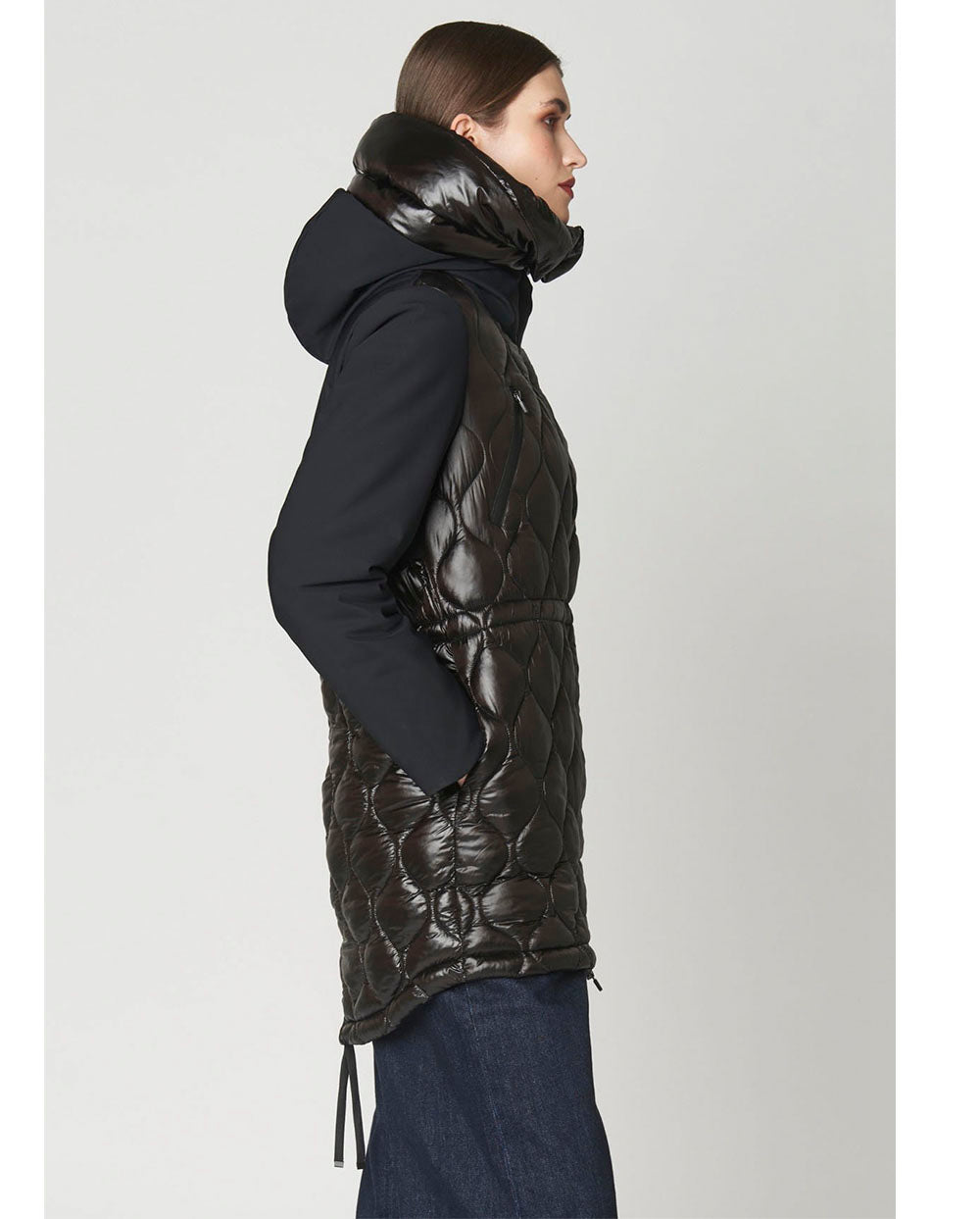 Abrigo La Corey negro Canadian Classics