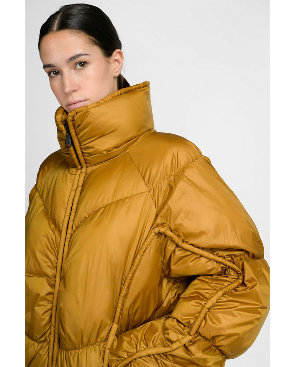Chaqueta Camille short golden brown Canadian Classics