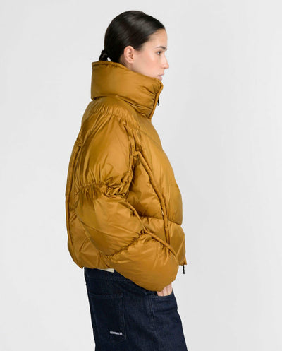 Chaqueta Camille short golden brown Canadian Classics
