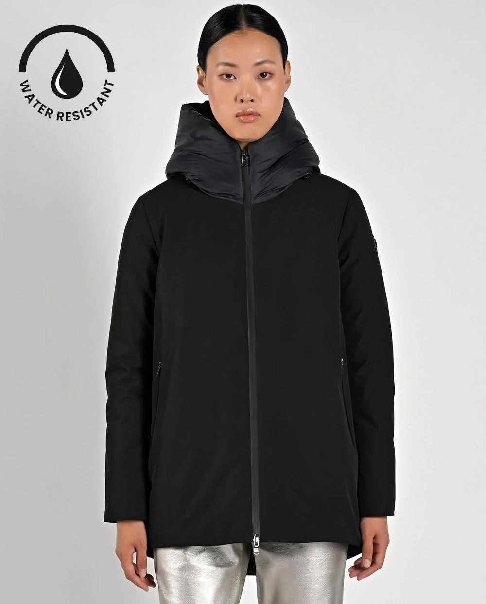 Chaqueta Marilla long black Canadian Classics