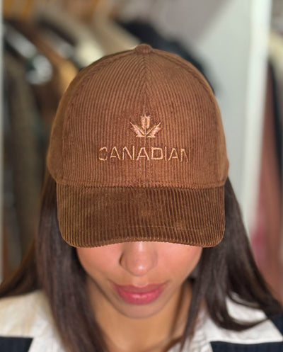 Gorra Baseball marrón Canadian