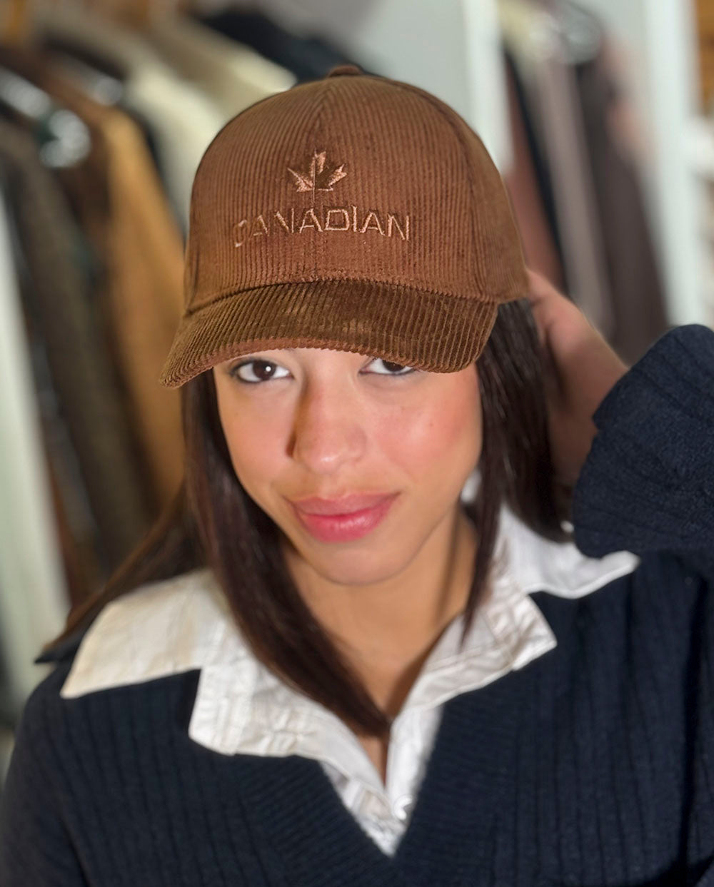 Gorra Baseball marrón Canadian