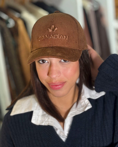 Gorra Baseball marrón Canadian