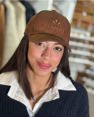 Gorra Baseball marrón Canadian
