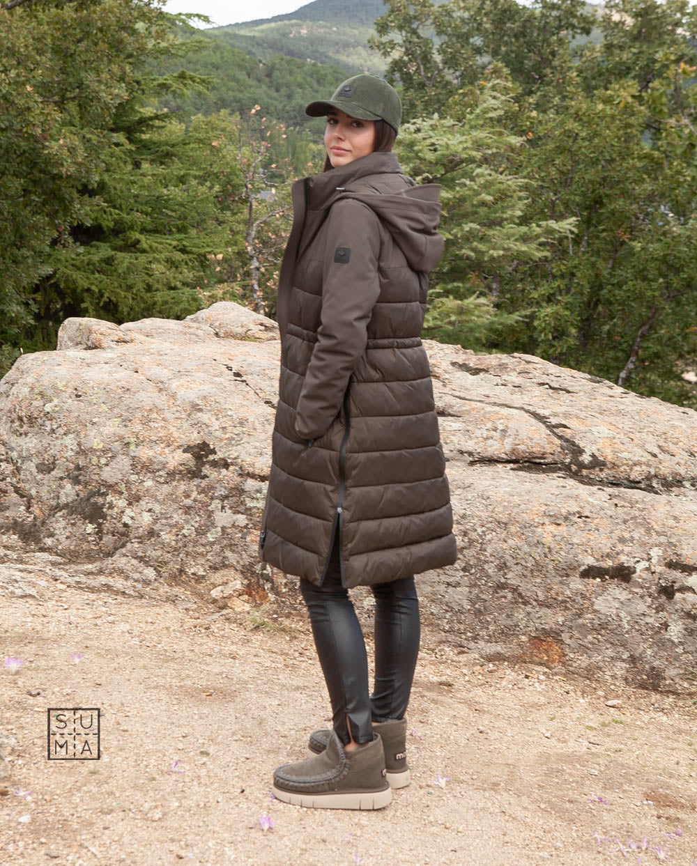 Chaqueta Hythe black olive Canadian Classics