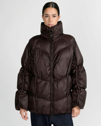 Chaqueta Camille mid black coffee Canadian classic