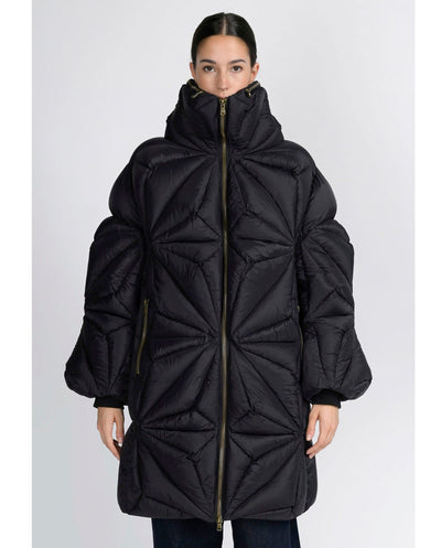 Chaqueta Diamond larga negro Canadian classic