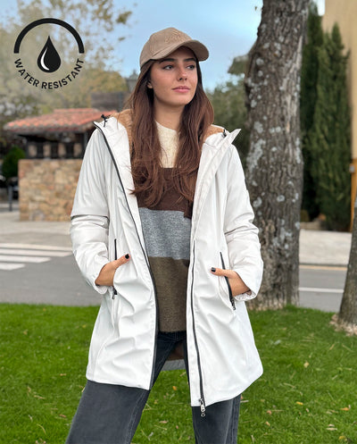 Chaqueta Terrebonne white sand Canadian Classics