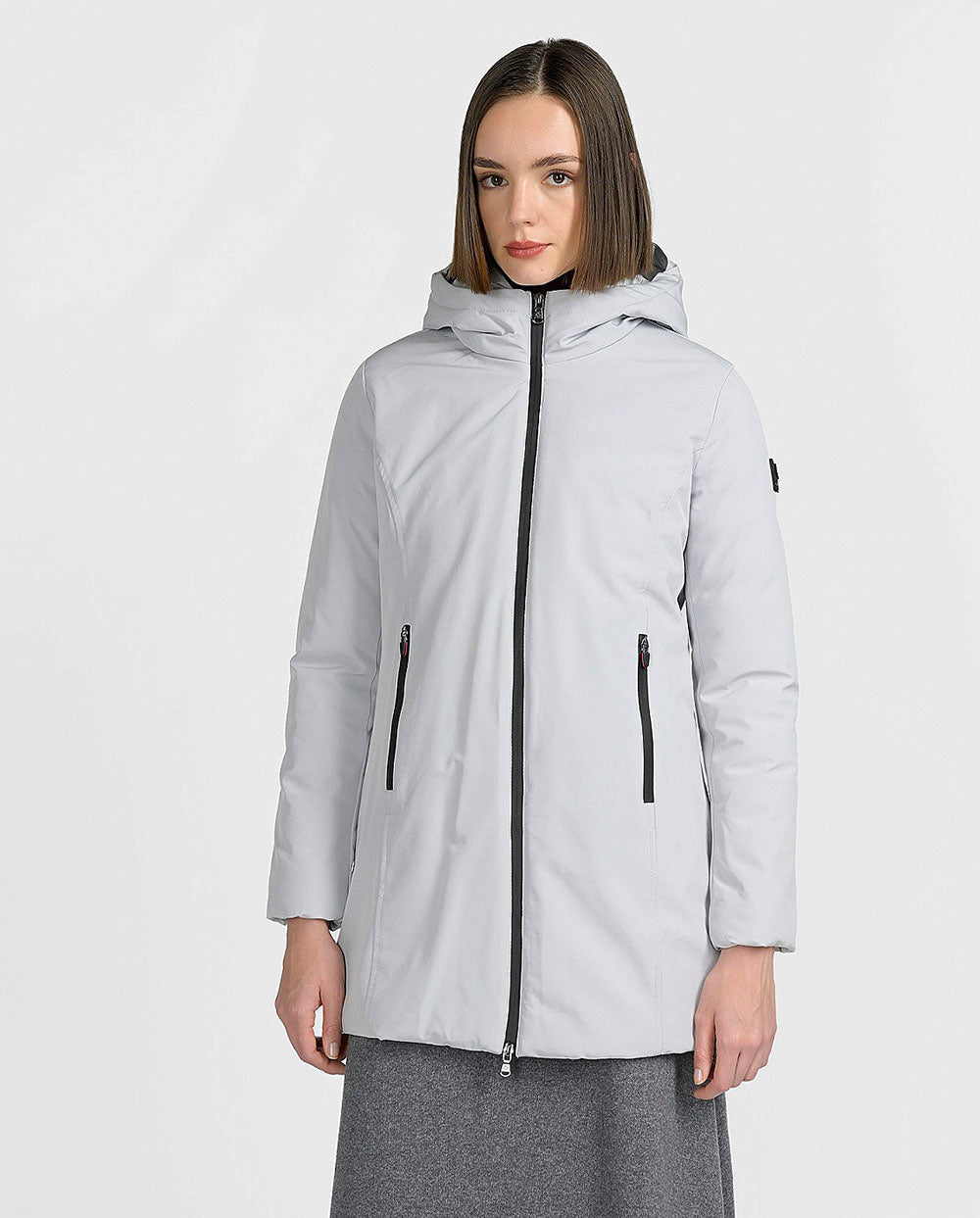 Chaqueta Yorkton long gris Canadian