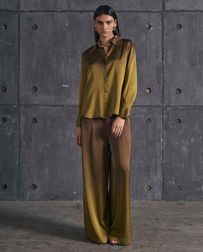 Camisa satén degradado D´elle