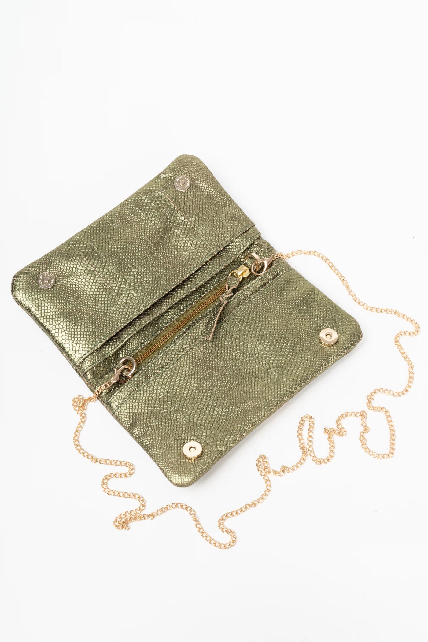 Cartera joya verde Piti Cuiti