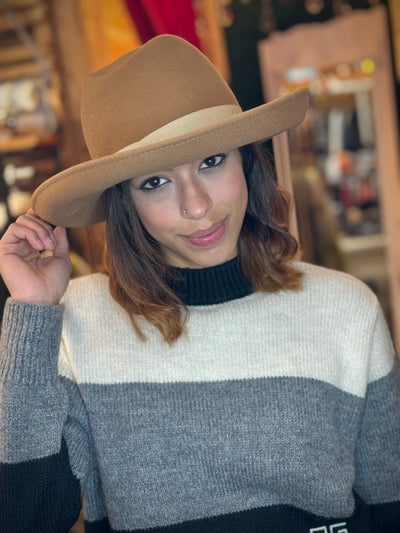 Sombrero Lana Camel 4088