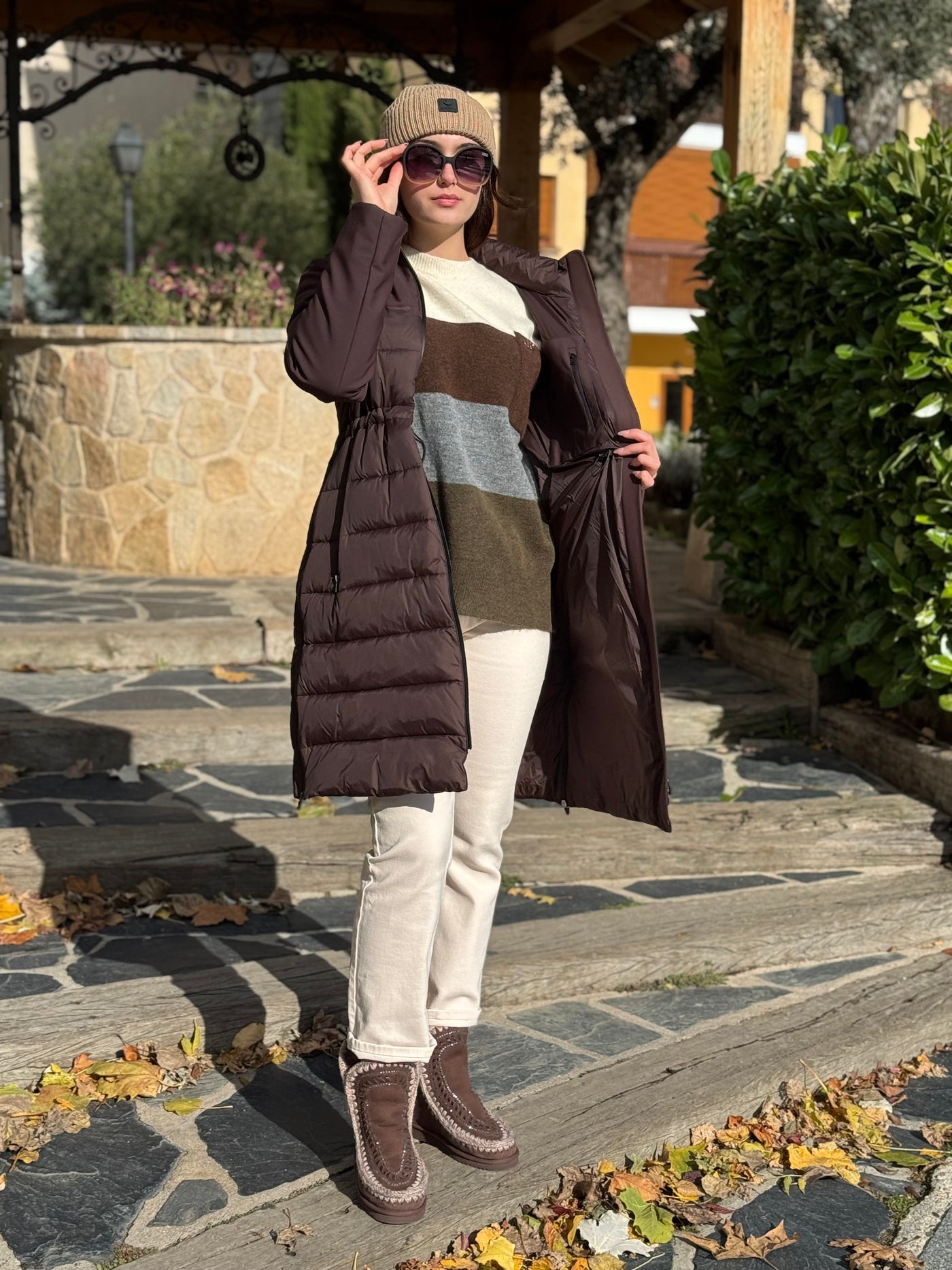 Chaqueta Hythe chocolate Canadian Classics