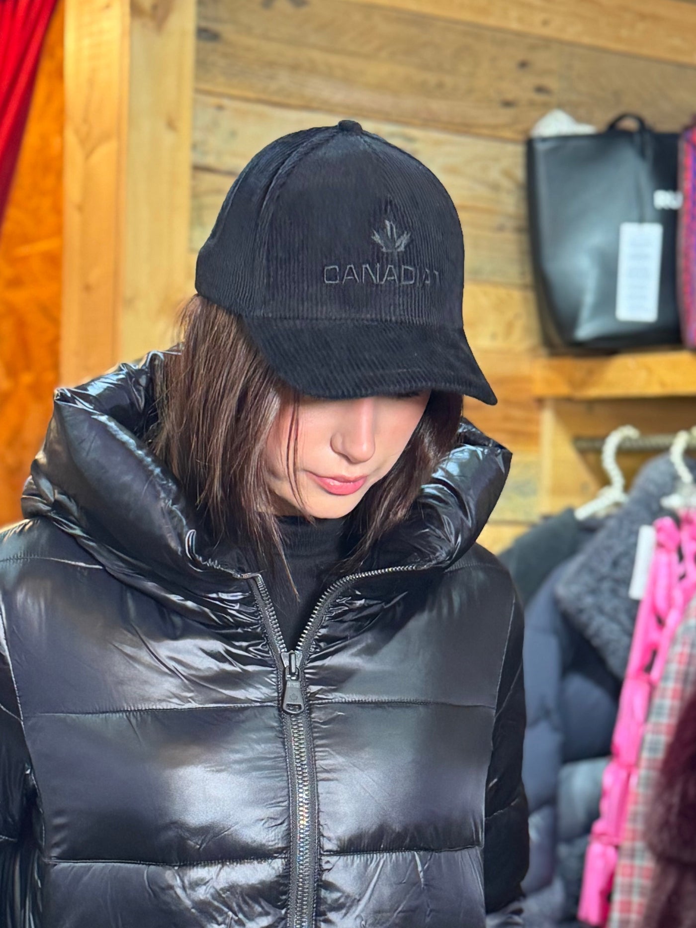 Gorra Baseball negro Canadian
