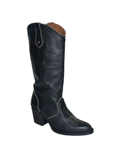 Bota Sauvage negro estrella Nemonic