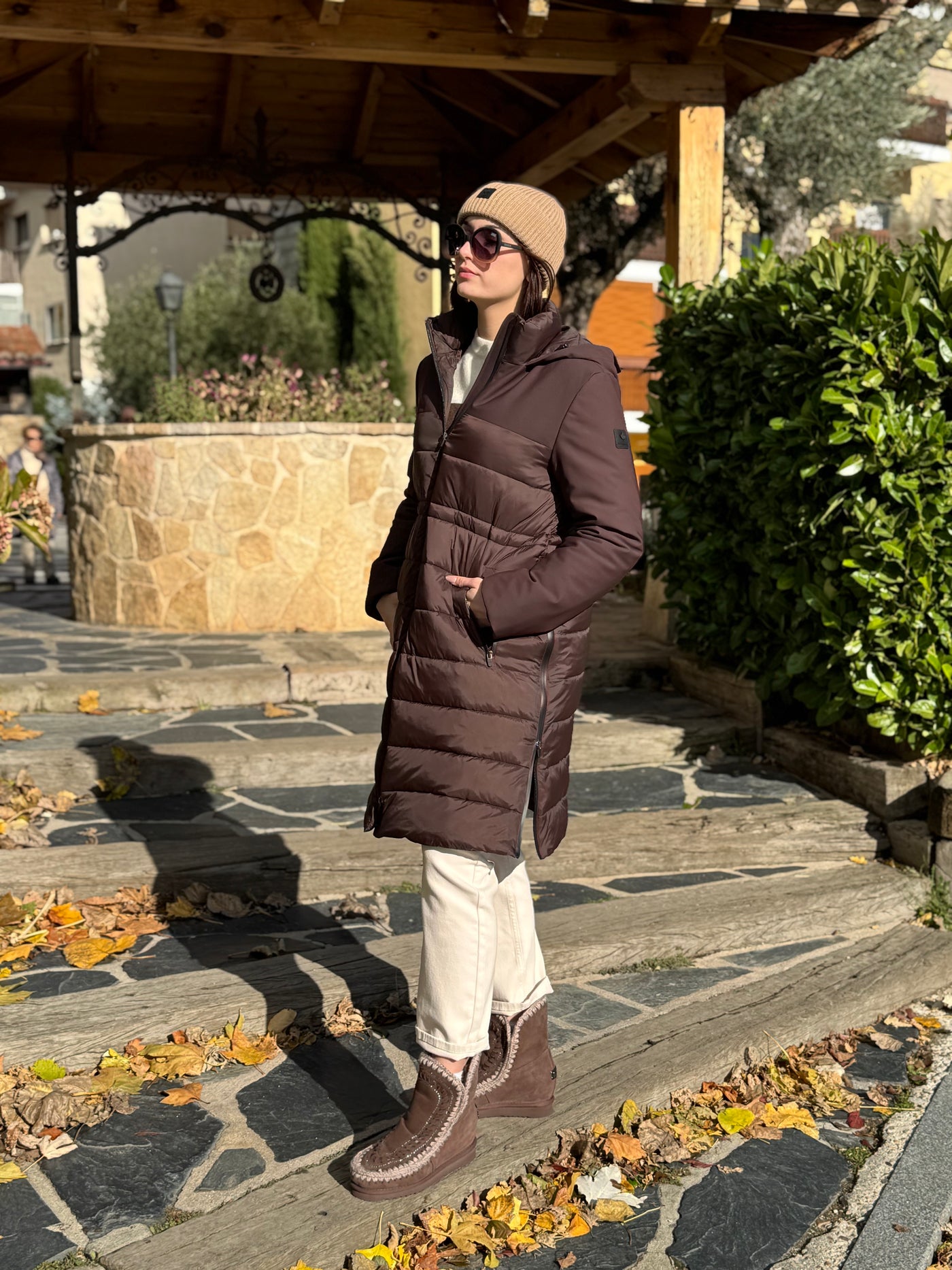 Chaqueta Hythe chocolate Canadian Classics