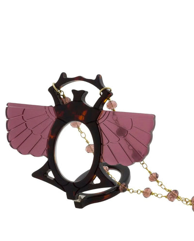 Colgante gafa escarabajo rosa Flippan Look