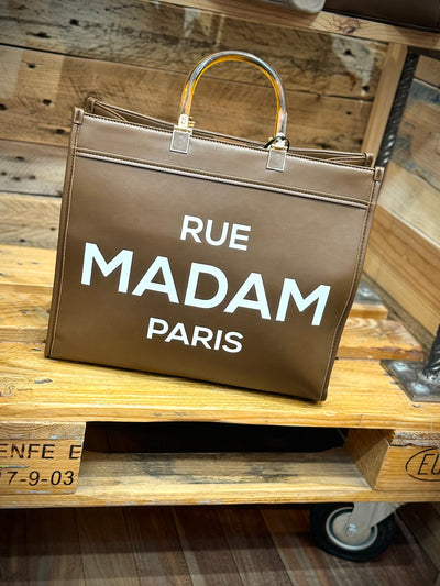 Bolso Icon Tote Marrón Rue Madam Paris