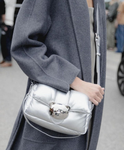 Bolso Puffy It bag plata Rue Madam Paris