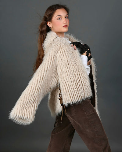 Chaqueta raya pelo arena SG423 Glox