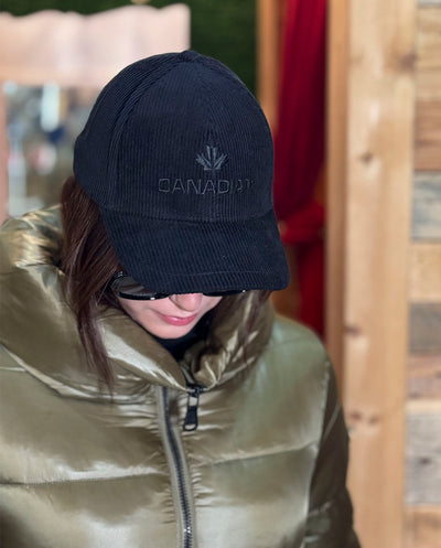 Gorra Baseball negro Canadian