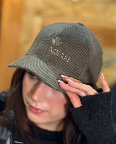 Gorra Baseball verde oliva Canadian