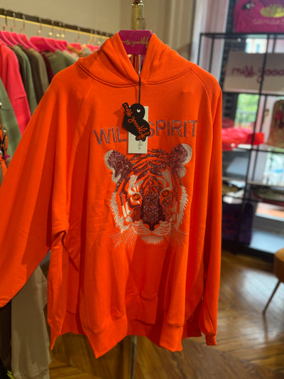 Sudadera Tiger naranja Miss Goodlife