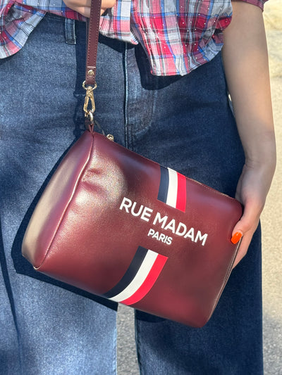 Saco de compras revermont Vermont conhaque Rue Madam Paris