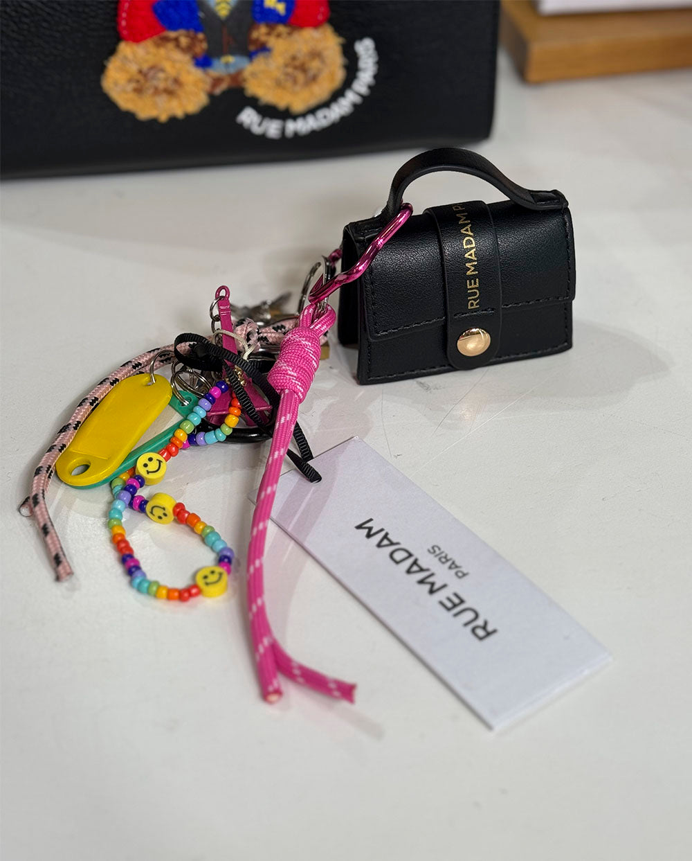 It-Bag Charm llavero para bolso Rue Madam Paris