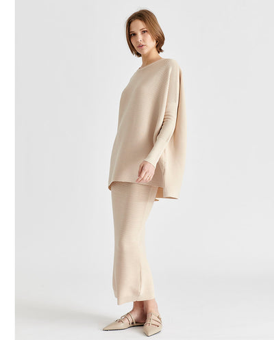 Jersey Canalé beige Paisie London