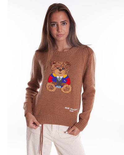 Jersey Marvin camel Rue Madam Paris