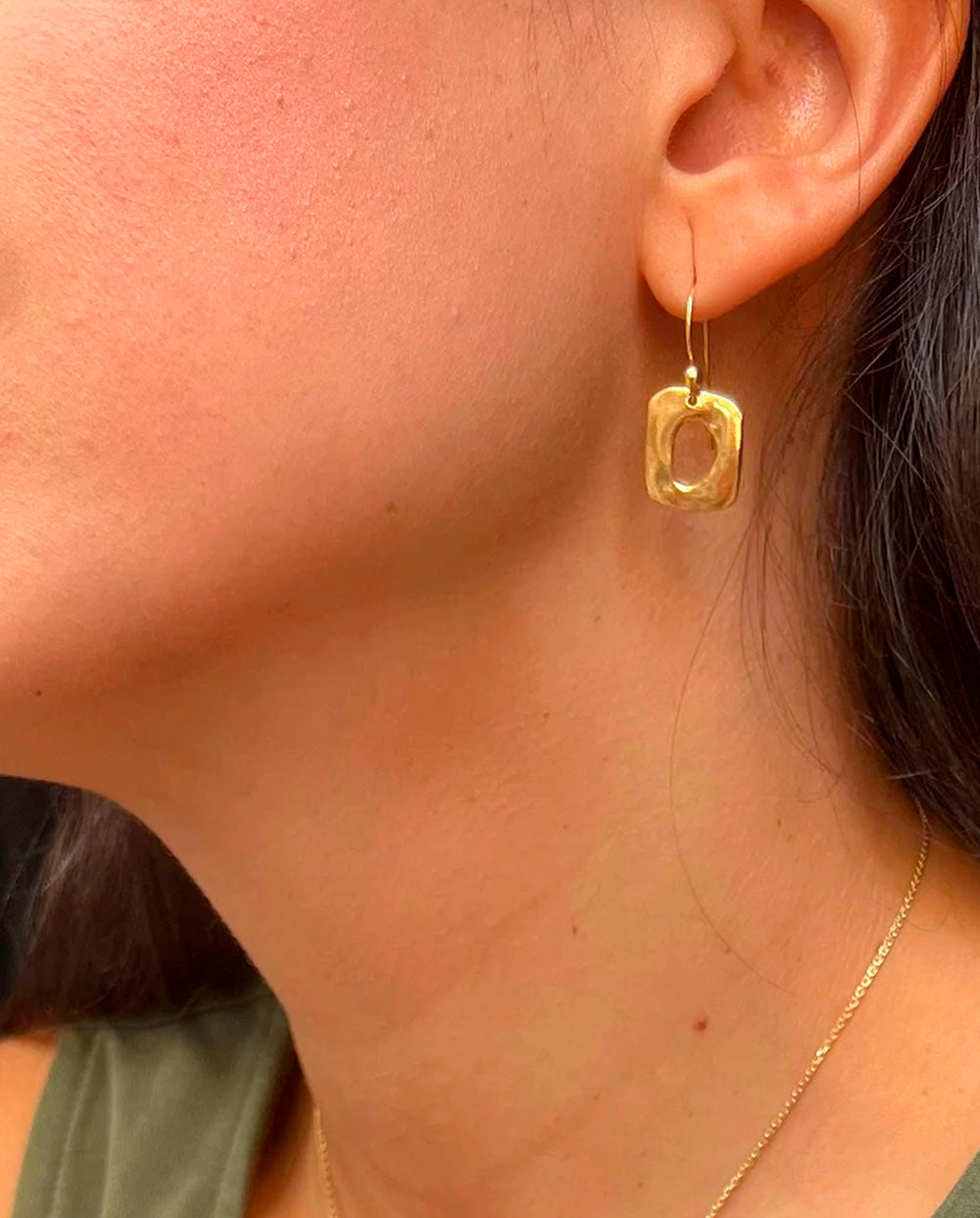 Pendientes Coco oro Karen Hallam
