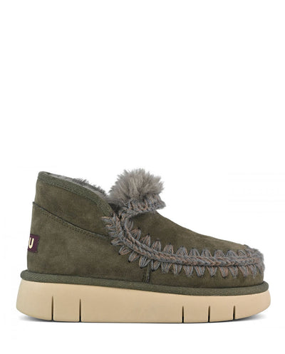 MOU Eskimo Bounce sneaker negro oliva