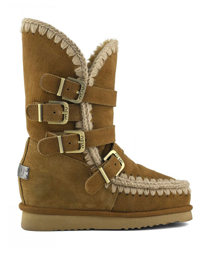 MOU Eskimo Eskimo inner wedge tall buckle marrón cog
