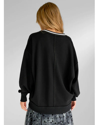 Sudadera Wild negro Miss Goodlife