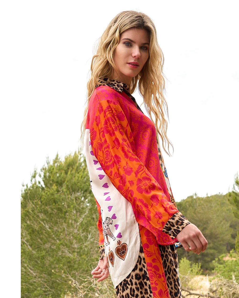 Blusa Leo Paisley Miss Goodlife