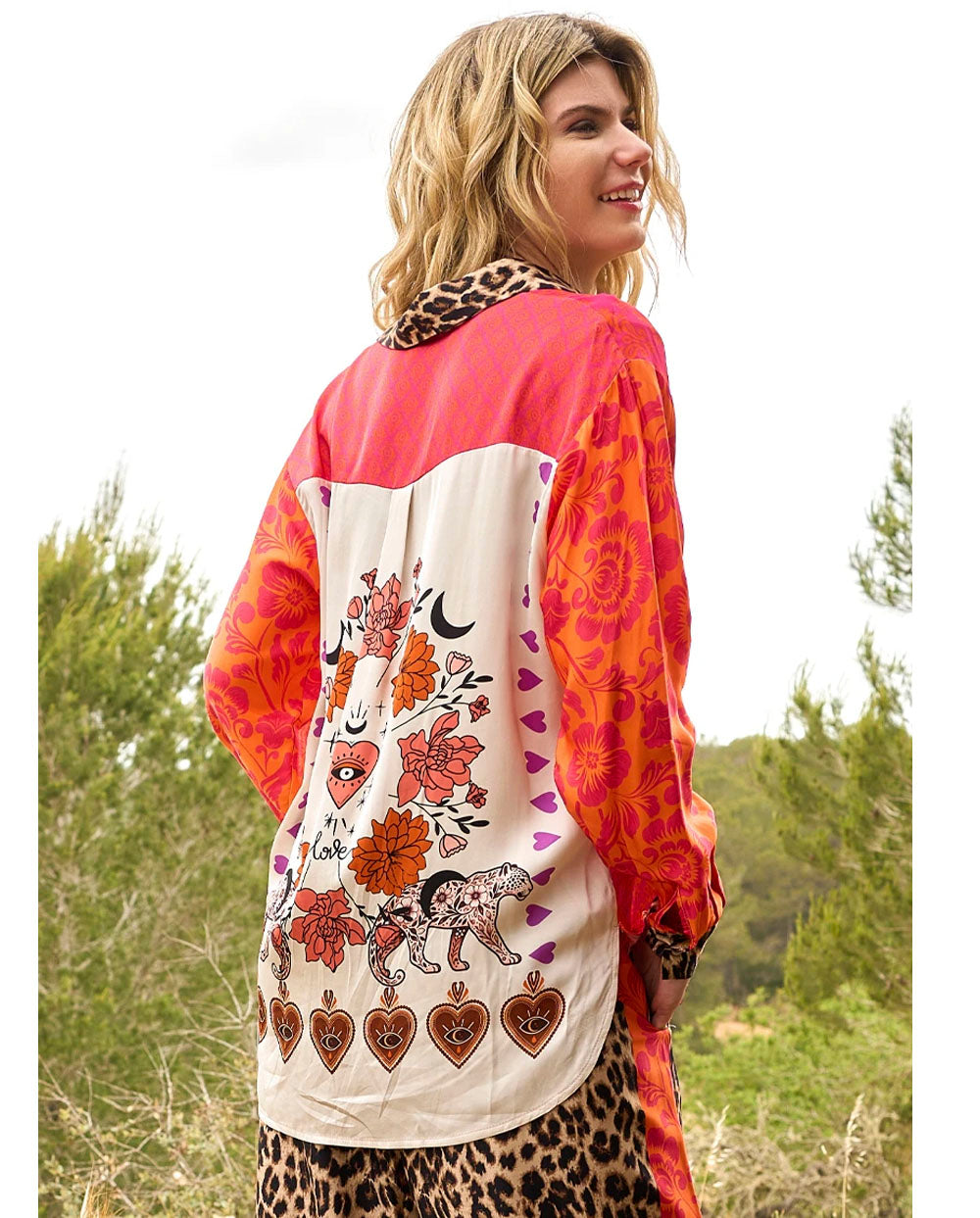 Blusa Leo Paisley Miss Goodlife