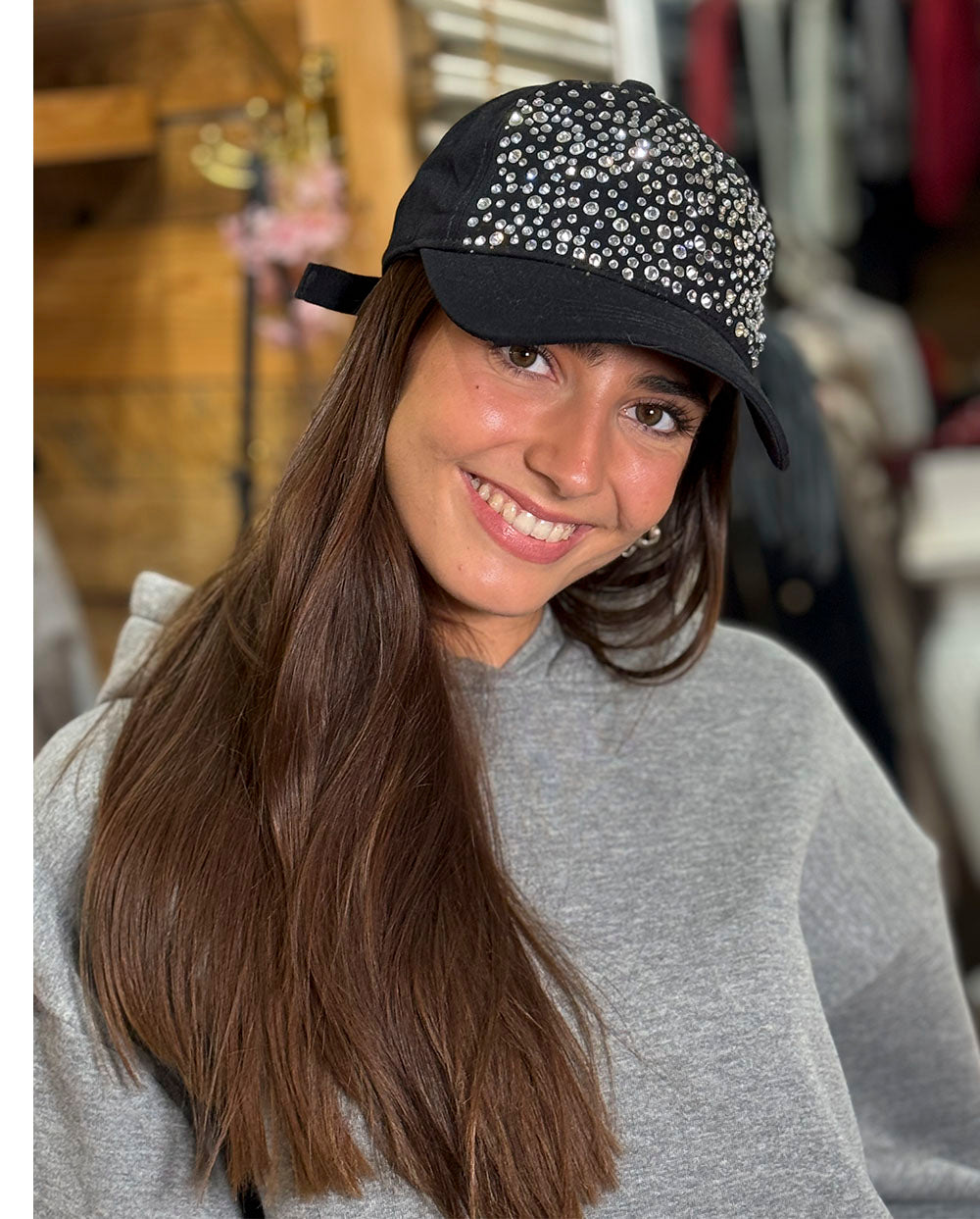Visera pedrería Odi et Amo