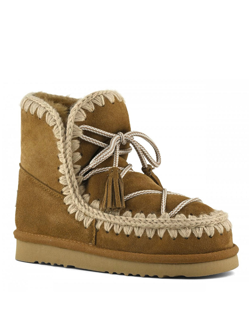MOU Eskimo 18 Scoubidoo lace marrón cog