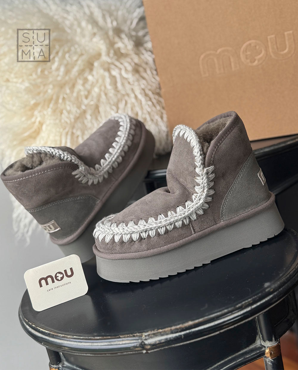 Mou Mini Eskimo plataforma new grey