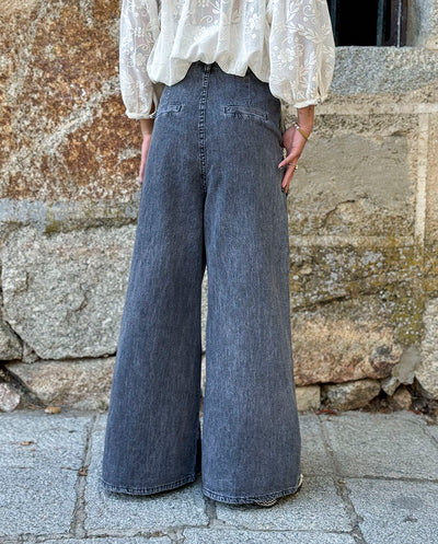 Pantalón Grit gris Orfeo París