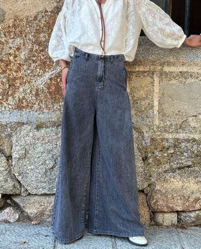 Pantalón Grit gris Orfeo París